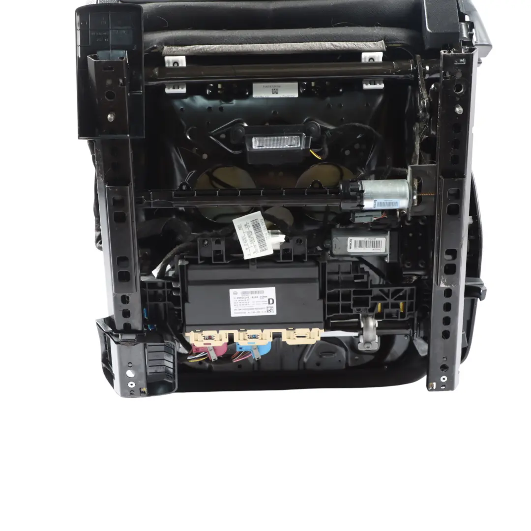 Front Right O/S Heated Imitation Leather Black to Mercedes ML W166 Sport Seat with Part number A2929107602 Mercedes ML W166 Sport Seat Front Right O/S Heated Imitation Leather Black - SKU A2929107602-1 - Part number A2929107602