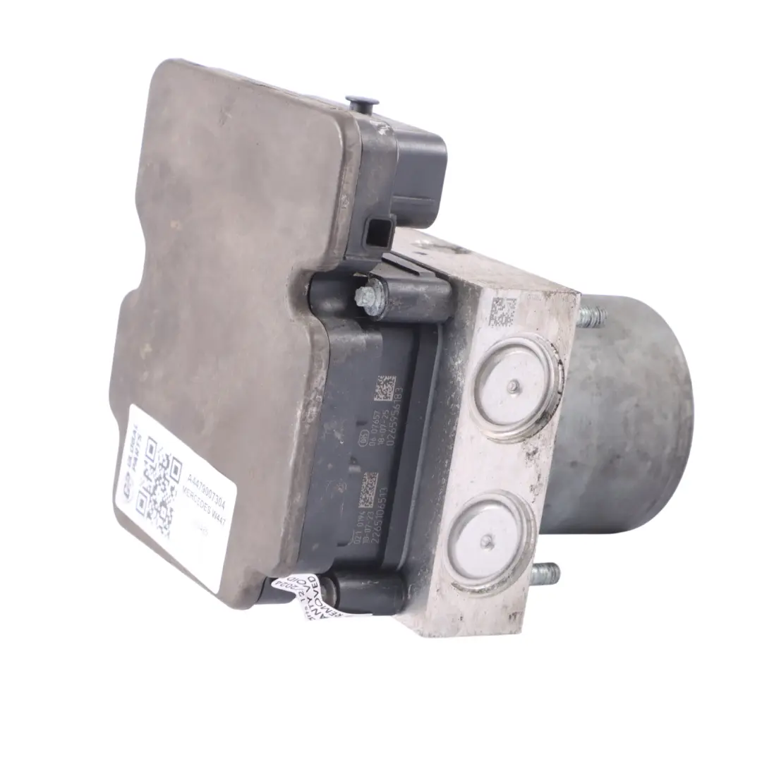 Pompa Freno ABS ESP Centralina Idraulica per Mercedes Vito W447 con numero di parte A4479007304 Mercedes Vito W447 Pompa Freno ABS ESP Centralina Idraulica - SKU A4479007304 - Numero di parte A4479007304