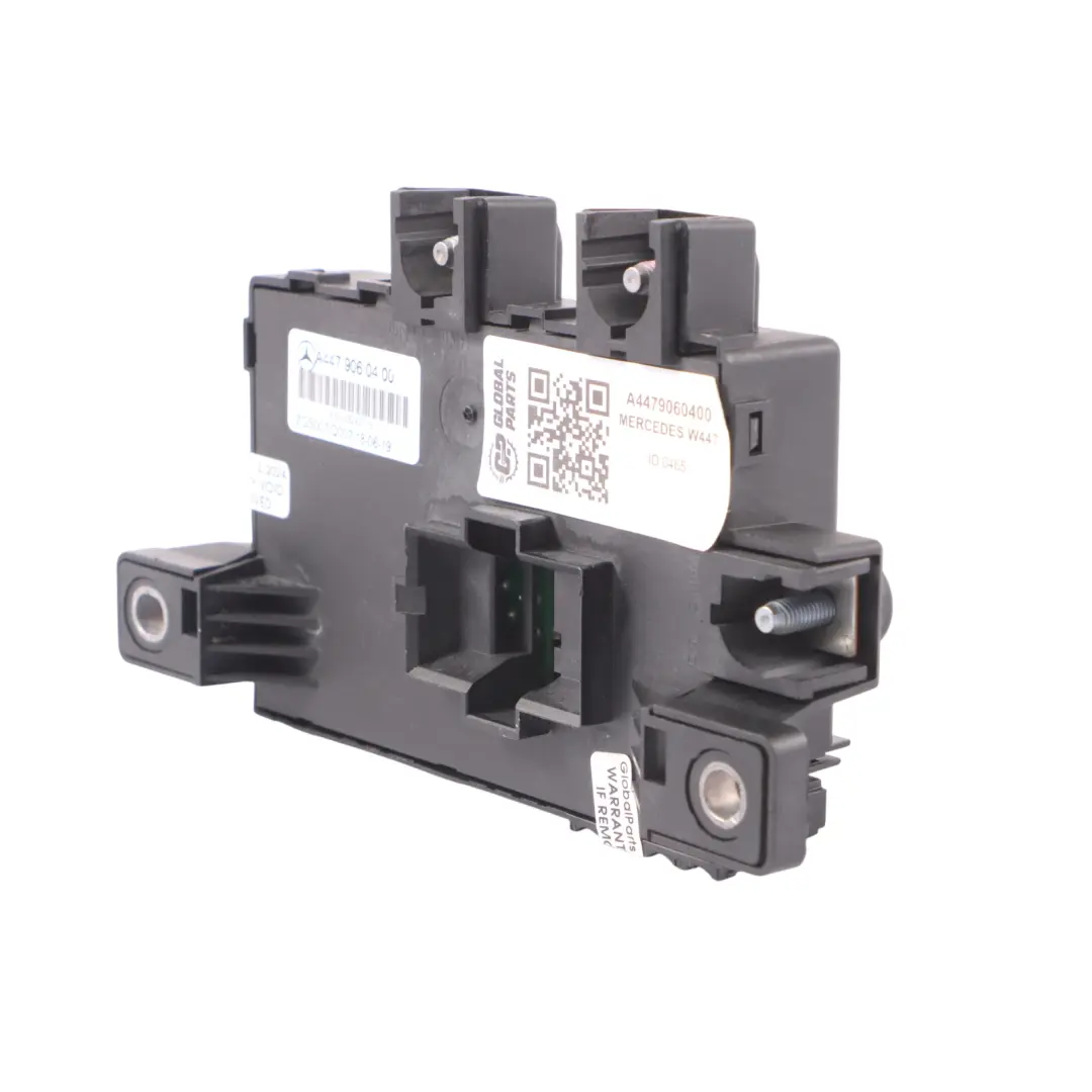 Sicherung Relais Box Modul Steuergerät für Mercedes W447 mit Teilenummer A4479060400 Mercedes W447 Sicherung Relais Box Modul Steuergerät - SKU A4479060400 - Teilenummer A4479060400