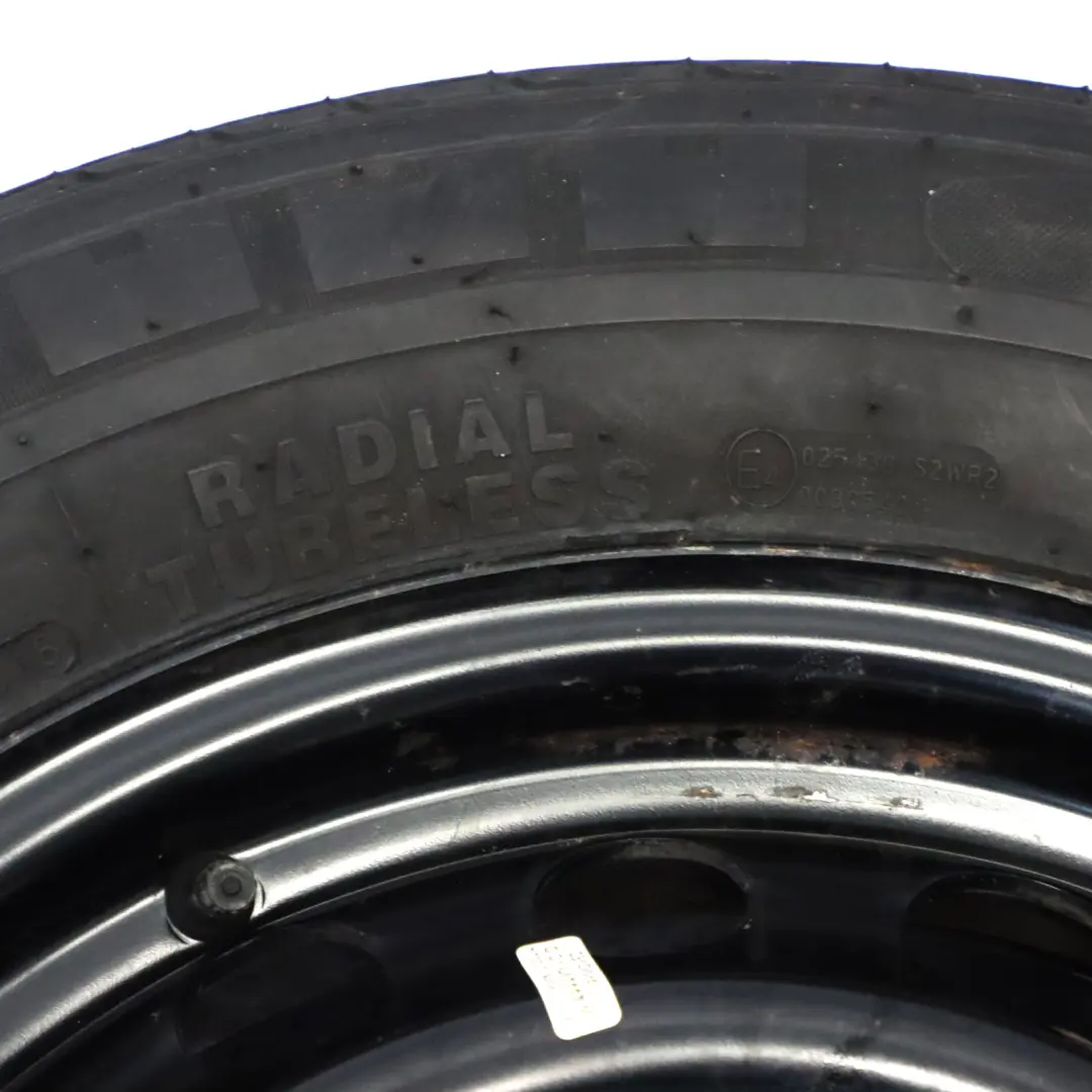 Cerchio acciaio con pneumatico 16" 6,5J ET:60 205/65 per Mercedes W639 con numero di parte A6394013302 Mercedes W639 Cerchio acciaio con pneumatico 16" 6,5J ET:60 205/65 - SKU A6394013302-3 - Numero di parte A6394013302