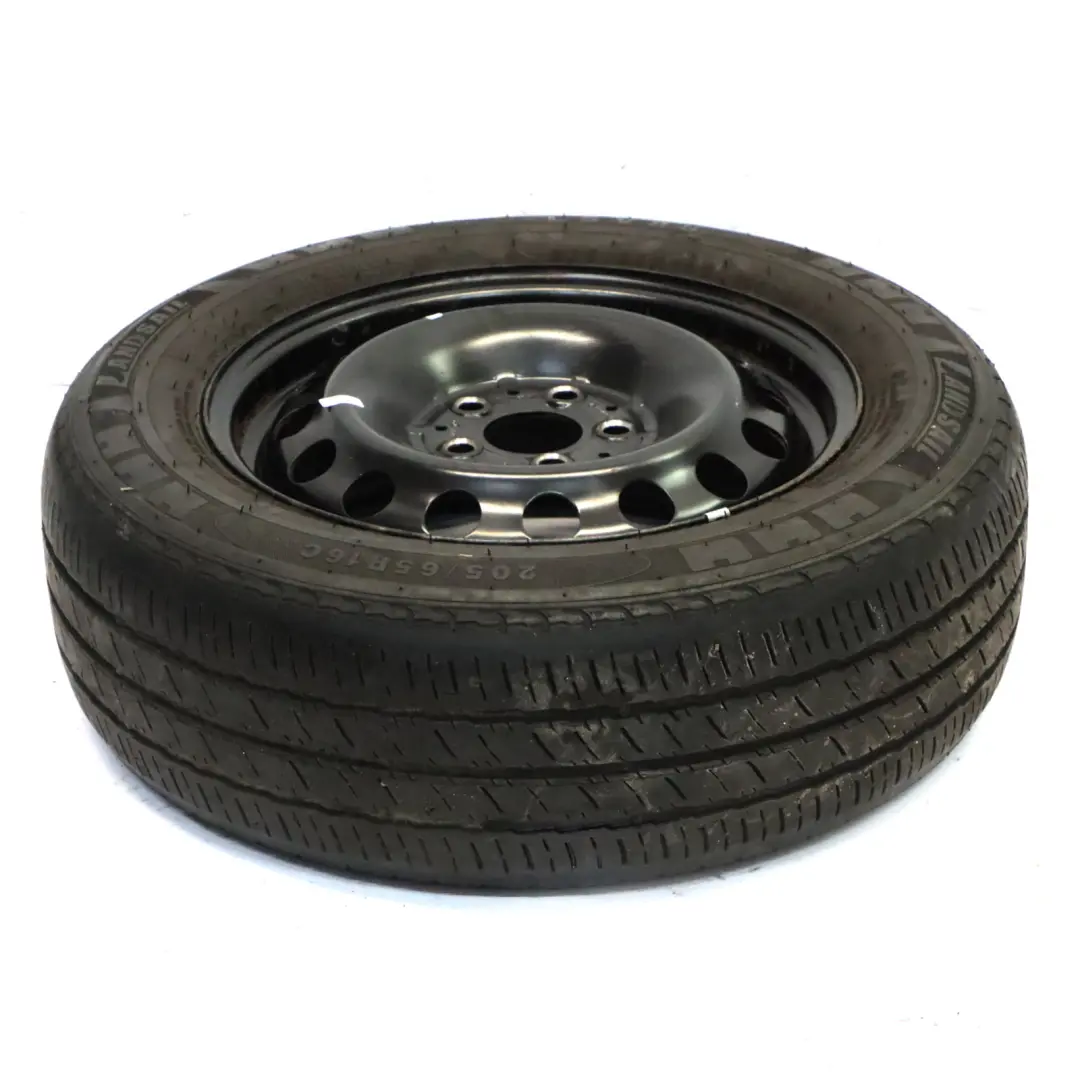 Roue à jante en acier avec pneu 16" 6,5J ET:60 205/65 pour Mercedes W639 à propos du numéro de pièce A6394013302 Mercedes W639 Roue à jante en acier avec pneu 16" 6,5J ET:60 205/65 - SKU A6394013302-3 - Numéro de pièce A6394013302