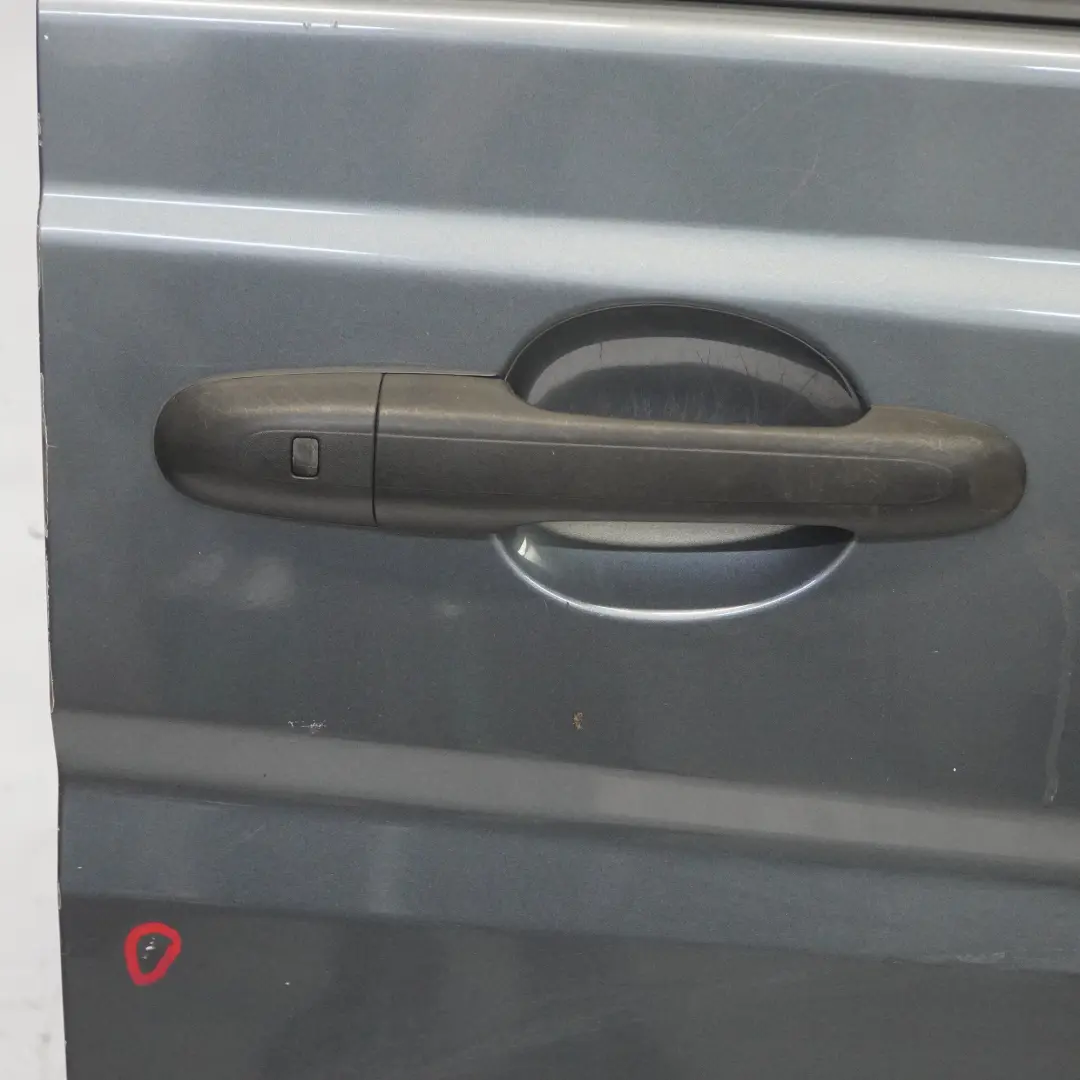 Mercedes Vito W639 Tür vorne rechts Flintgrau Metallic - 368 - SKU A6397201105-FLG - Teilenummer A6397201105
