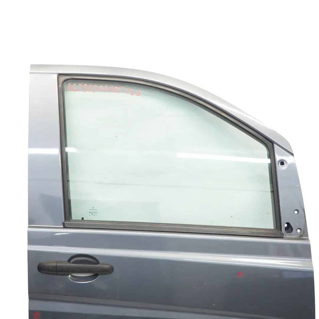 Mercedes Vito W639 Door Front Right O/S Flint Grey Metallic - 368 - SKU A6397201105-FLG - Part number A6397201105