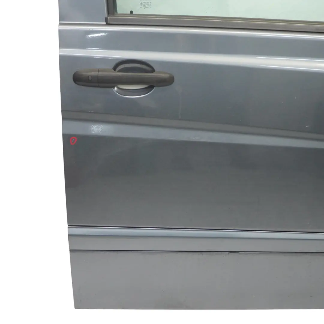Mercedes Vito W639 Door Front Right O/S Flint Grey Metallic - 368 - SKU A6397201105-FLG - Part number A6397201105