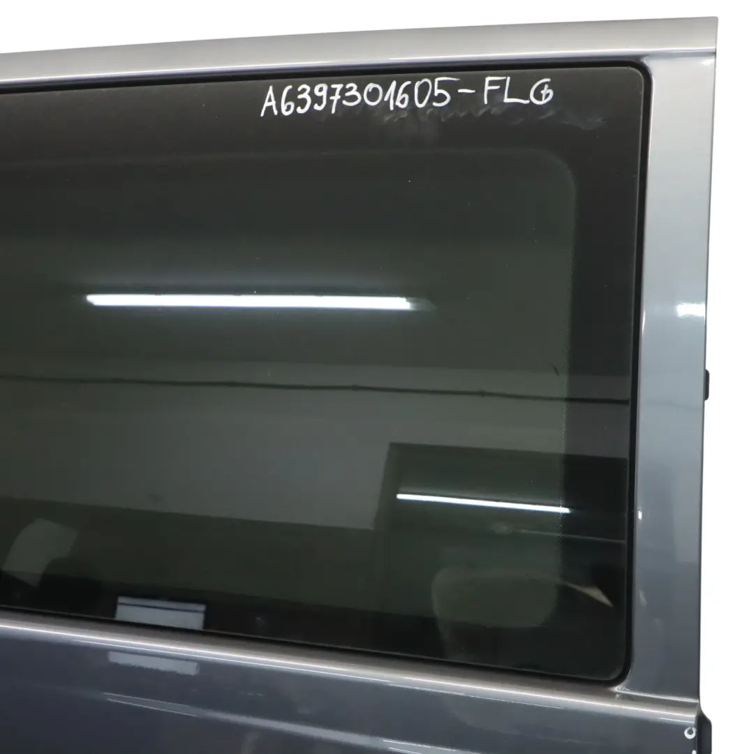 Sliding Door Side Rear Right O/S Flint Grey - 368 to Mercedes Vito Viano W639 with Part number A6397301605 Mercedes Vito Viano W639 Sliding Door Side Rear Right O/S Flint Grey - 368 - SKU A6397301605-FLG - Part number A6397301605