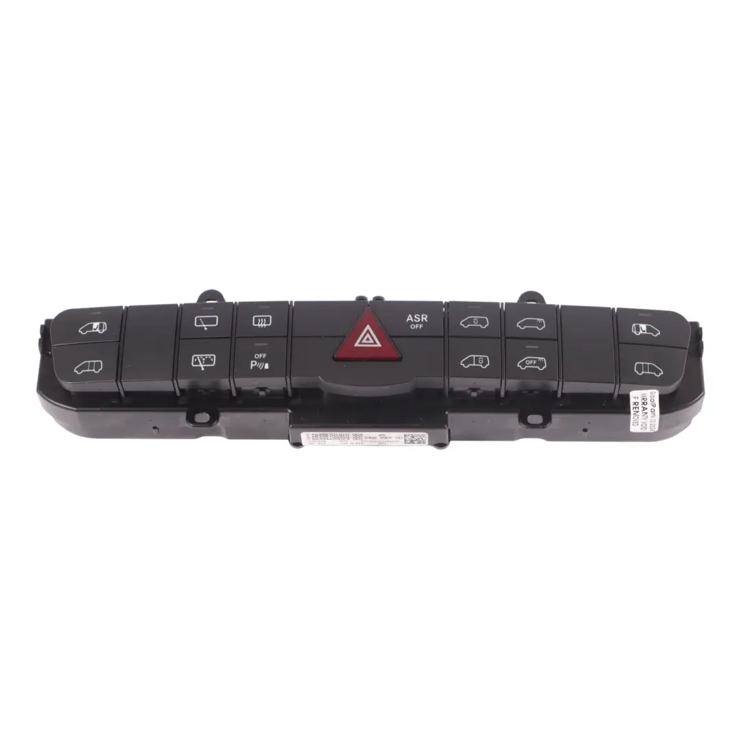Schalter Bedienfeld Block ASR Warnblink Anlage für Mercedes W639 mit Teilenummer A6398701910 Mercedes W639 Schalter Bedienfeld Block ASR Warnblink Anlage - SKU A6398701910-4 - Teilenummer A6398701910