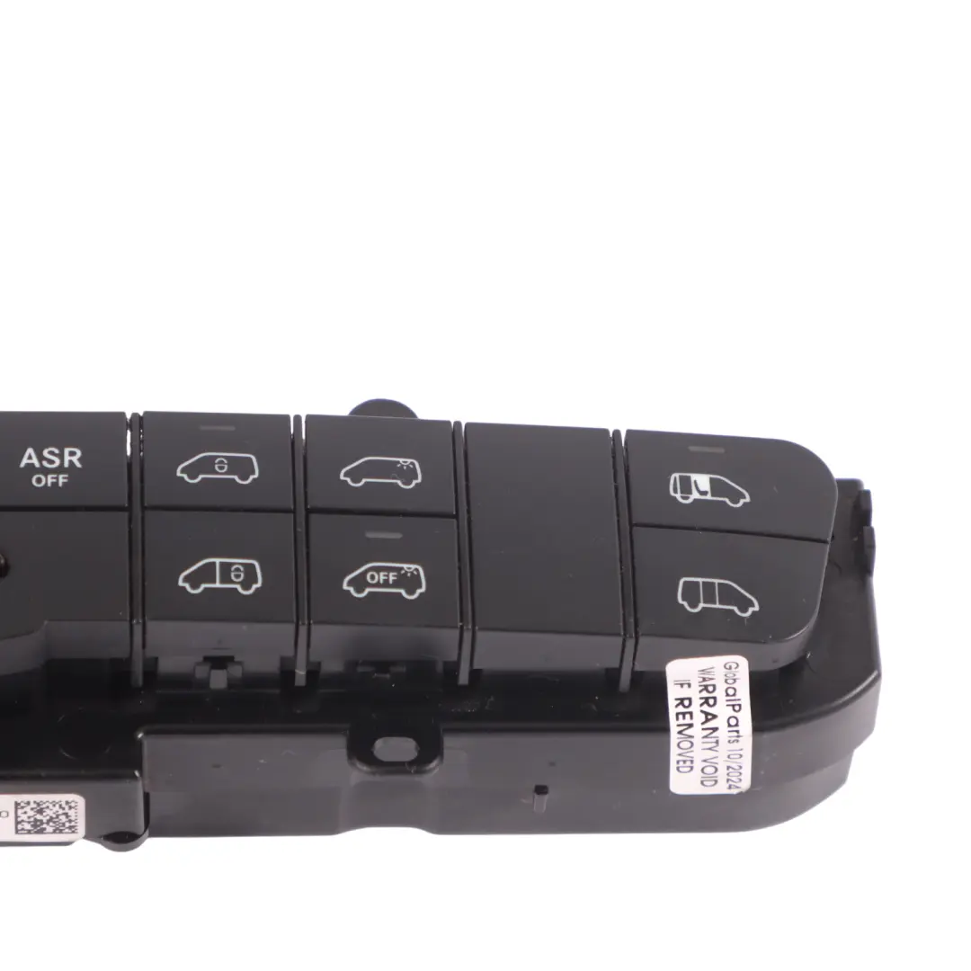 Mercedes W639 Switch Control Panel Block ASR Hazard Lights - SKU A6398701910-4 - Part number A6398701910