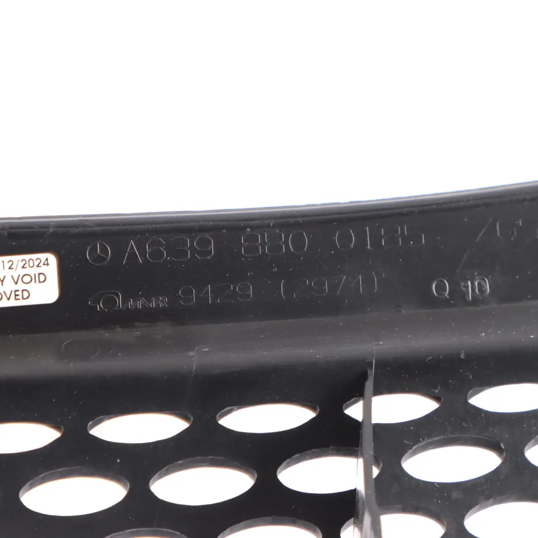 Mercedes Vito Viano W639 Bonnet Front Hood Radiator Grill Beam - SKU A6398800185-1 - Part number A6398800185