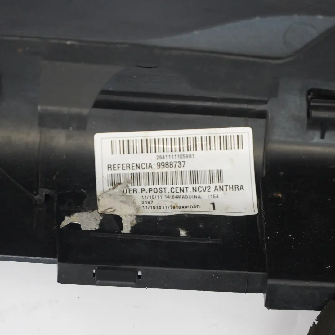 Hintere Stoßstange Mitte Halterung Halterung Flint Grau - 368 Mercedes Vito W639 - SKU A6398800271-FLG - Teilenummer A6398800271