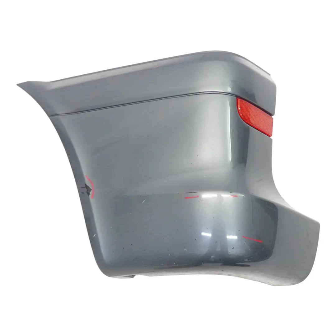 Bumper Left N/S Side Corner Trim Flint Grey - 368 to Mercedes Vito W639 Rear with Part number A6398801471 Mercedes Vito W639 Rear Bumper Left N/S Side Corner Trim Flint Grey - 368 - SKU A6398801471-FLG - Part number A6398801471