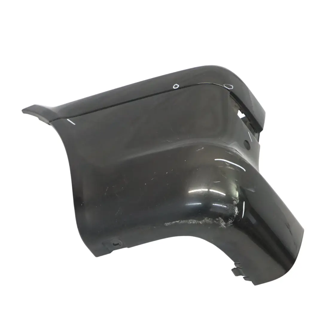 Bumper Left N/S Side Corner Trim Obsidian Black - 197 to Mercedes Vito W639 Rear with Part number A6398801471 Mercedes Vito W639 Rear Bumper Left N/S Side Corner Trim Obsidian Black - 197 - SKU A6398801471-OB1 - Part number A6398801471