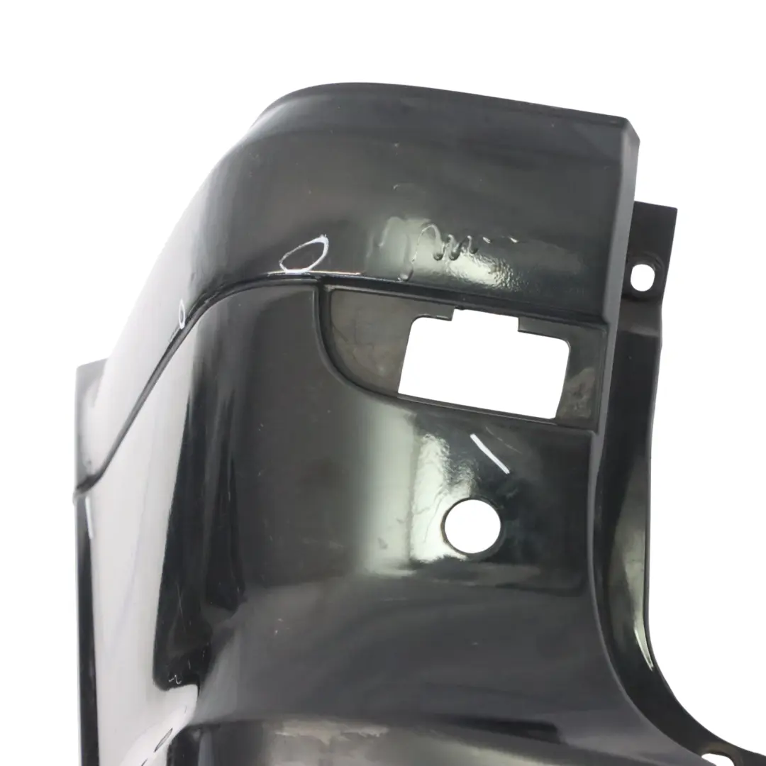 Bumper Left N/S Side Corner Trim Obsidian Black - 197 to Mercedes Vito W639 Rear with Part number A6398801471 Mercedes Vito W639 Rear Bumper Left N/S Side Corner Trim Obsidian Black - 197 - SKU A6398801471-OB1 - Part number A6398801471