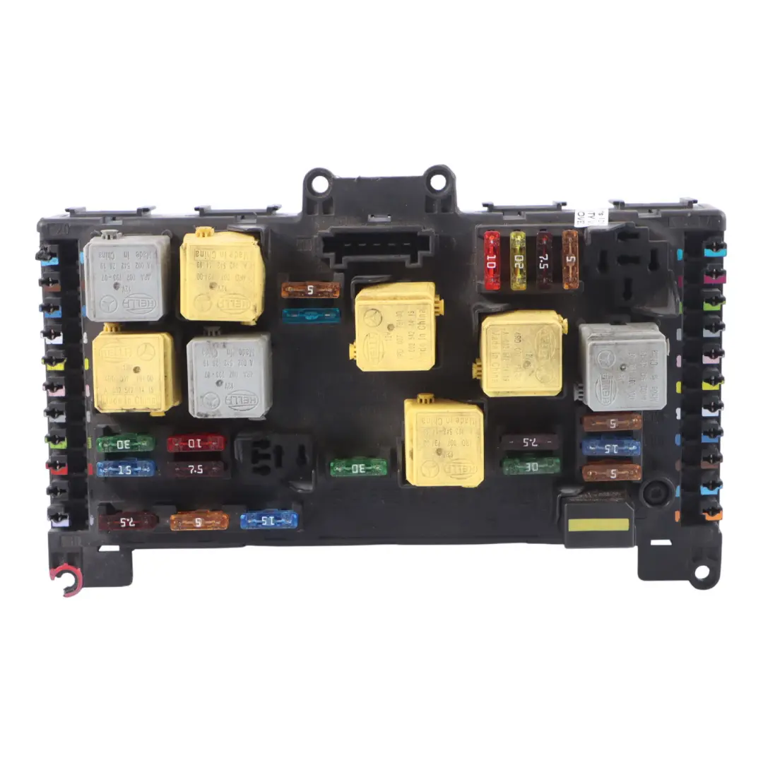 Boîte Fusibles Relais Unité Contrôle Électrique pour Mercedes Vito W639 à propos du numéro de pièce A6399005400 Mercedes Vito W639 Boîte Fusibles Relais Unité Contrôle Électrique - SKU A6399005400-1 - Numéro de pièce A6399005400