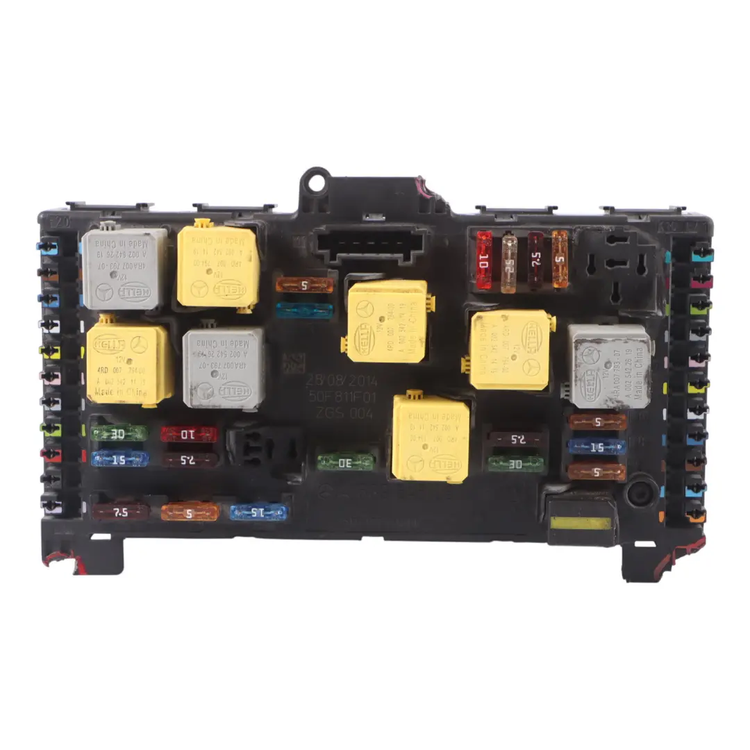 Scatola Fusibili Elettrico Controllo Relè SAM per Mercedes Vito W639 con numero di parte A6399005400 Mercedes Vito W639 Scatola Fusibili Elettrico Controllo Relè SAM - SKU A6399005400-2 - Numero di parte A6399005400