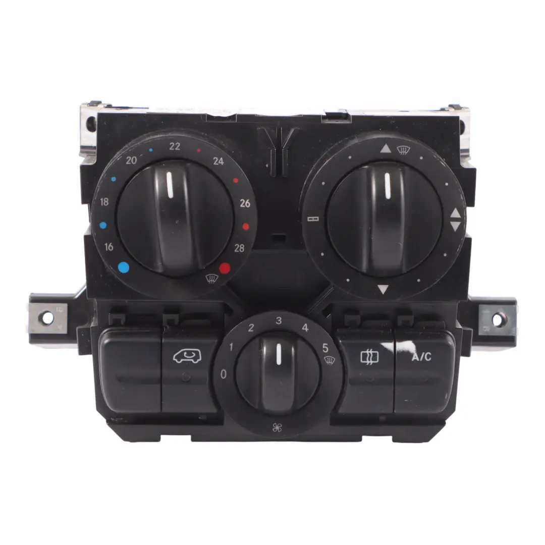 Conditioning A/C Control Panel Switch to Mercedes Vito W639 Air with Part number A6399061300 Mercedes Vito W639 Air Conditioning A/C Control Panel Switch - SKU A6399061300-1 - Part number A6399061300