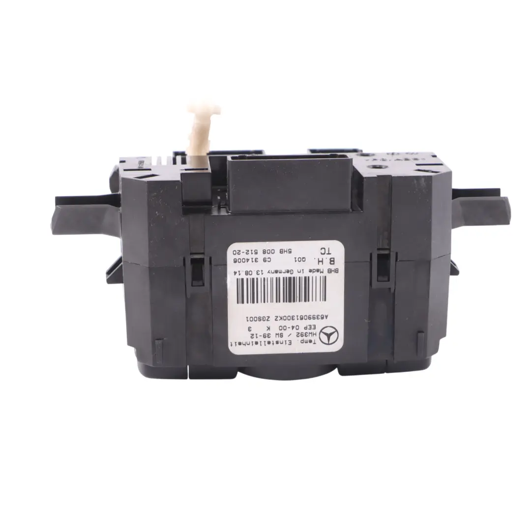 Aire Acondicionado A/C Panel Control Interruptor para Mercedes Vito W639 con número de pieza A6399061300 Mercedes Vito W639 Aire Acondicionado A/C Panel Control Interruptor - SKU A6399061300-1 - Número de pieza A6399061300