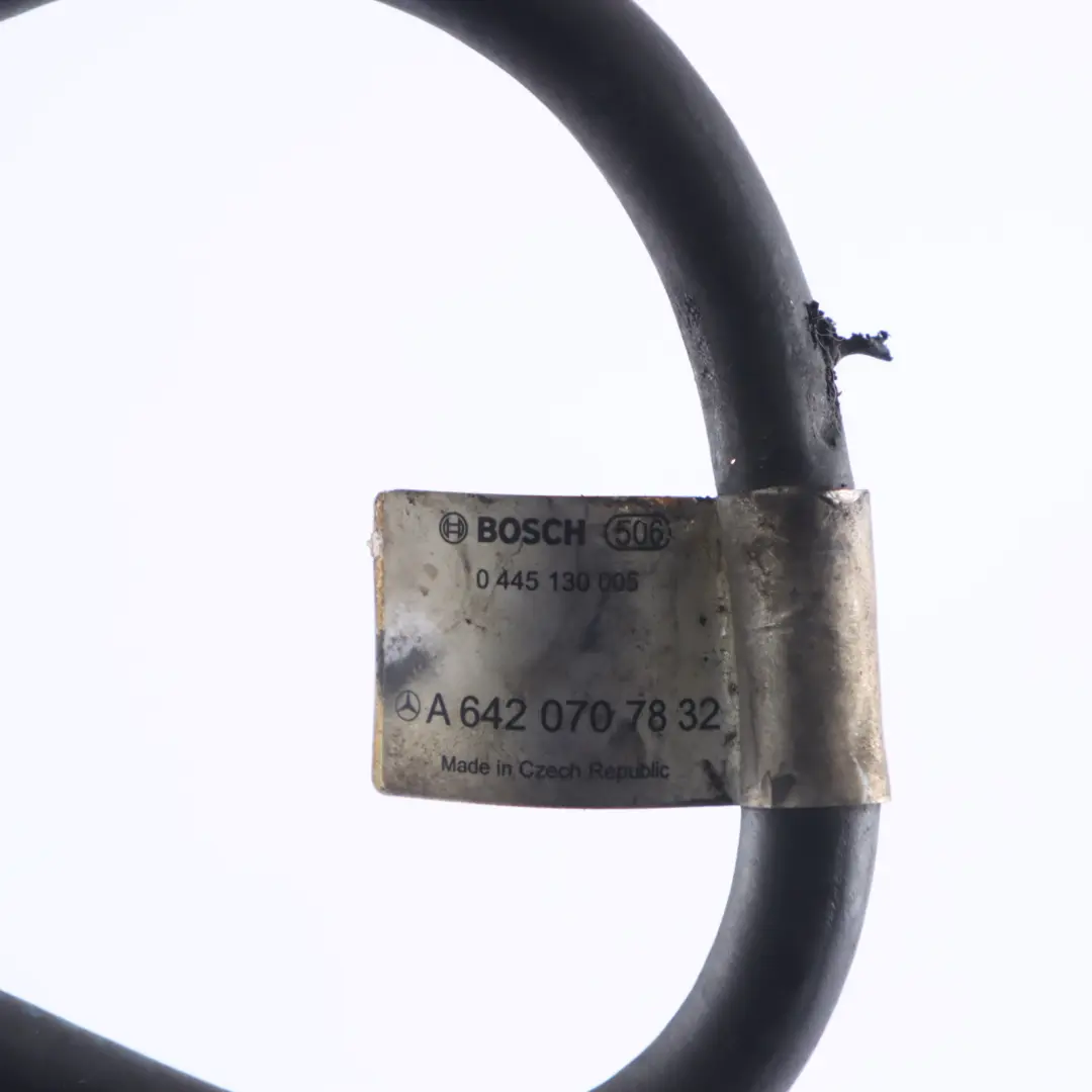 Mercedes W164 Línea de combustible Diesel OM642 Tubo de alimentación - SKU A6420707832 - Número de pieza A6420707832