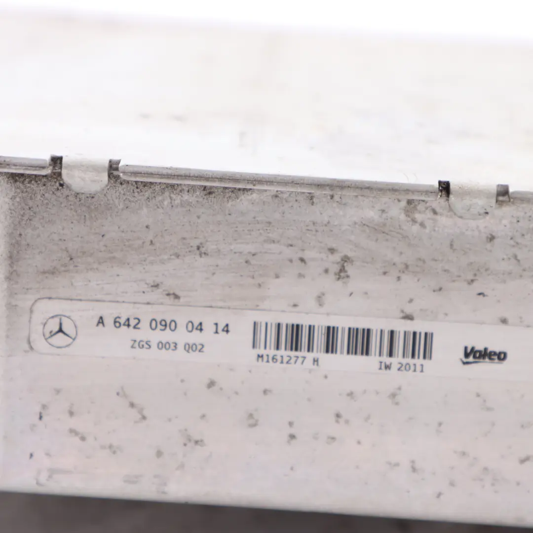 OM642 Diesel Engine Intercooler to Mercedes W213 W222 C238 C253 with Part number A6420900414 Mercedes W213 W222 C238 C253 OM642 Diesel Engine Intercooler - SKU A6420900414 - Part number A6420900414