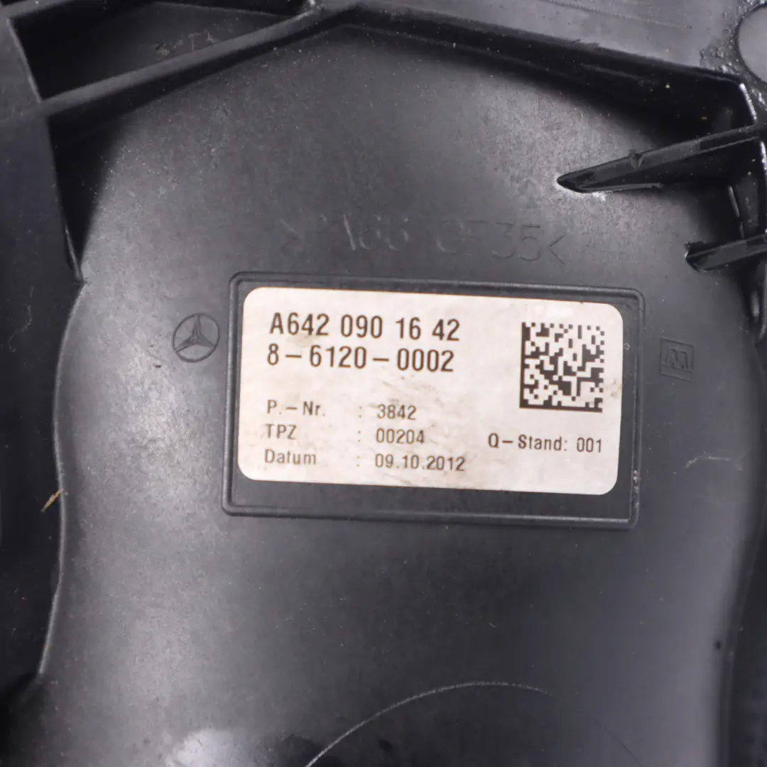 Rohr Mercedes W212 OM642 Leitung Kanal Luftstrom Massemesser für Turbo mit Teilenummer A6420901642 Turbo Rohr Mercedes W212 OM642 Leitung Kanal Luftstrom Massemesser - SKU A6420901642 - Teilenummer A6420901642