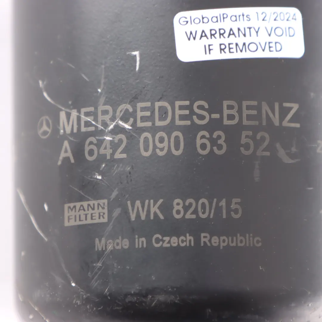 Mercedes W176 W246 C117 W639 Engine Diesel Fuel Filter - SKU RHD-A6420906352 - Part number A6420906352