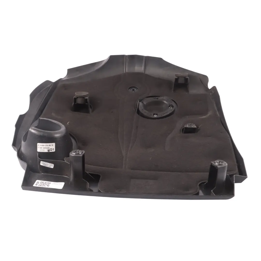 OM651 Diesel Engine Top Trim Cover Lid to Mercedes W176 with Part number A6510109815 Mercedes W176 OM651 Diesel Engine Top Trim Cover Lid - SKU A6510109815 - Part number A6510109815