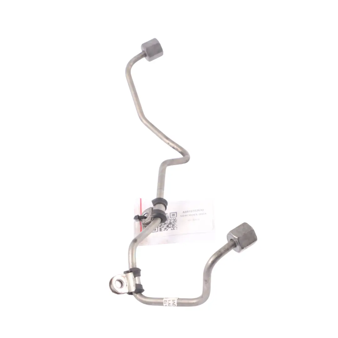 Mercedes W204 OM651 Fuel Pump to Rail Pressure Pipe Hose Line - SKU A6510702633 - Part number A6510702633