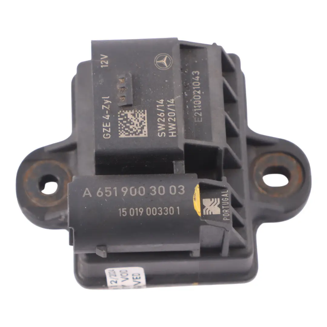 Module de relais de bougie de préchauffage pour Mercedes X253 à propos du numéro de pièce A6519003003 Mercedes X253 Module de relais de bougie de préchauffage - SKU A6519003003 - Numéro de pièce A6519003003