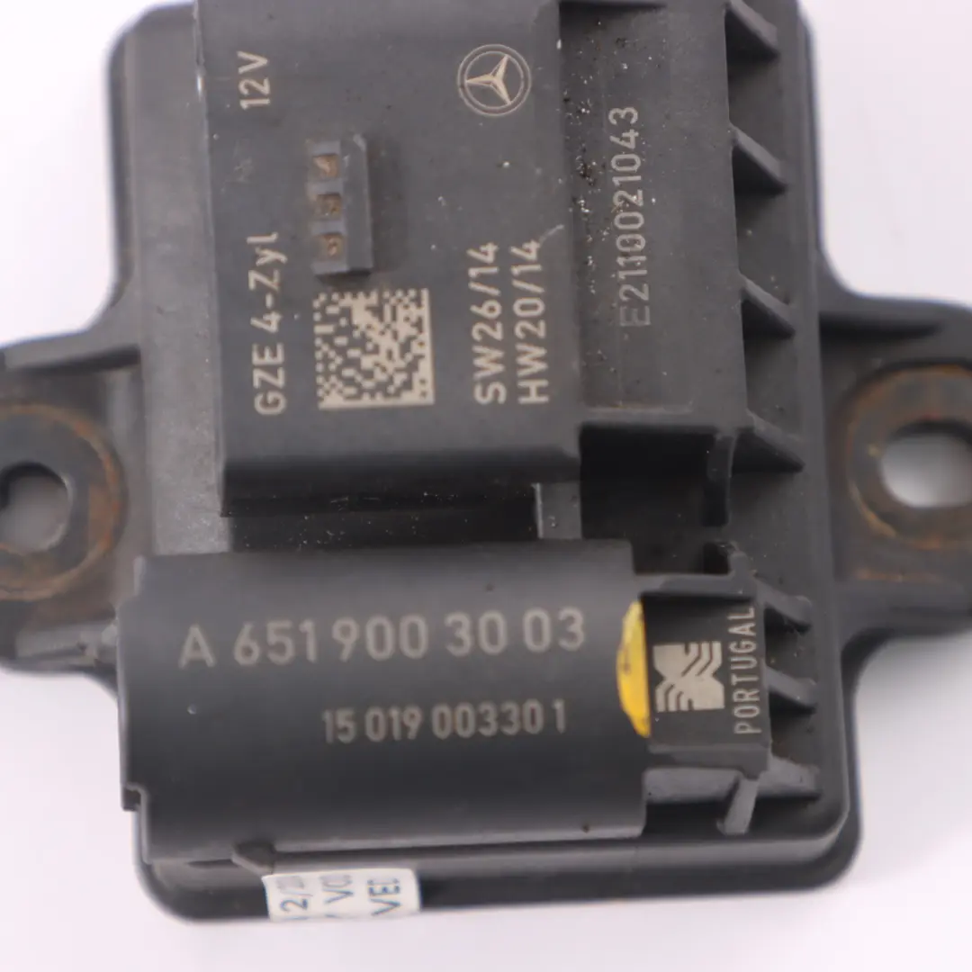 Mercedes X253 Glow Plug Relay Unit Module - SKU A6519003003 - Part number A6519003003