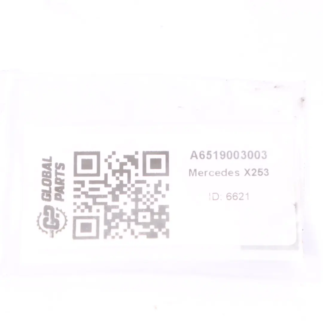 Mercedes X253 Module de relais de bougie de préchauffage - SKU A6519003003 - Numéro de pièce A6519003003