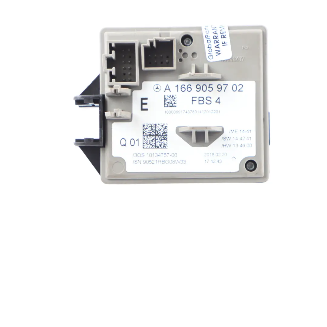 Mercedes GLE250 W166 OM651.960 204HP Engine ECU Kit Ignition + Key - SKU A6519004201-1 - Part number A6519004201