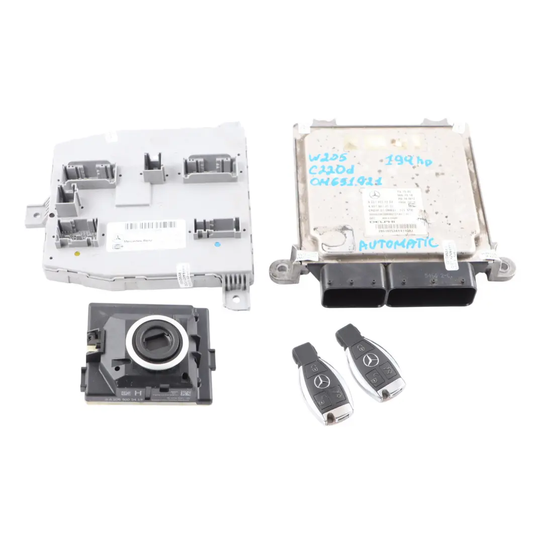 651.921 194HP ECU Kit SAM 2 Keys Lock Automatic to Mercedes W205 C 220d with Part number A6519005203 Mercedes W205 C 220d 651.921 194HP ECU Kit SAM 2 Keys Lock Automatic - SKU A6519005203-5 - Part number A6519005203