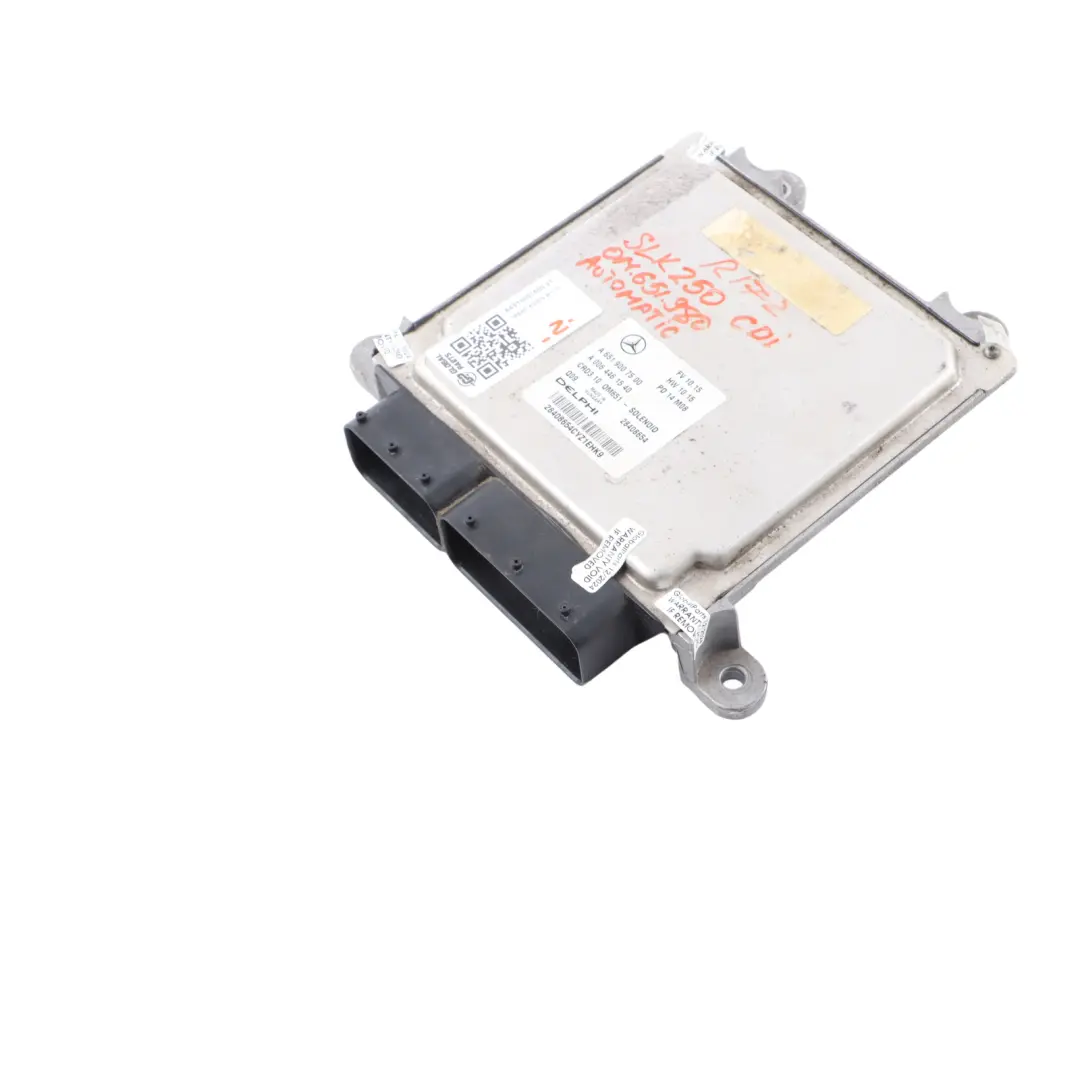 Mercedes SLK R172 250CDI OM651.980 Engine Control Unit ECU Automatic - SKU A6519007500-21 - Part number A6519007500