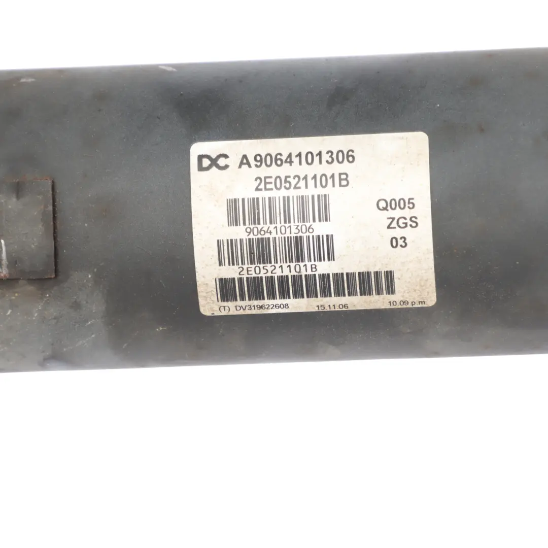 Propshaft Drive Shaft Automatic Transmission Diesel to Mercedes W906 with Part number A9064101306 Mercedes W906 Propshaft Drive Shaft Automatic Transmission Diesel - SKU A9064101306 - Part number A9064101306