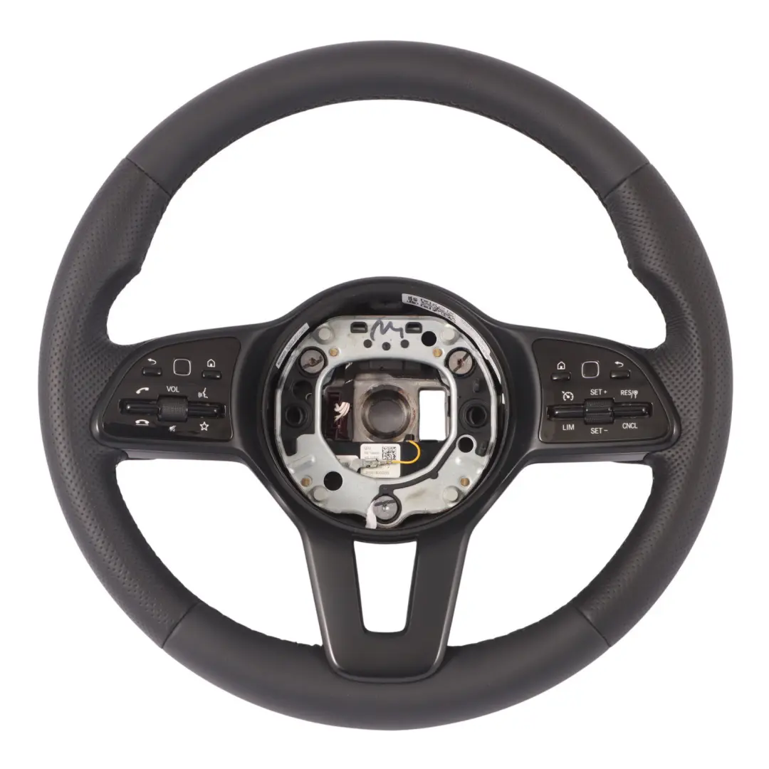  Lenkrad Mercedes W907 W910 NEU Schwarz Leder Schaltwippen A9074600802 - SKU A9074600104-2 - Teilenummer A9074600104
