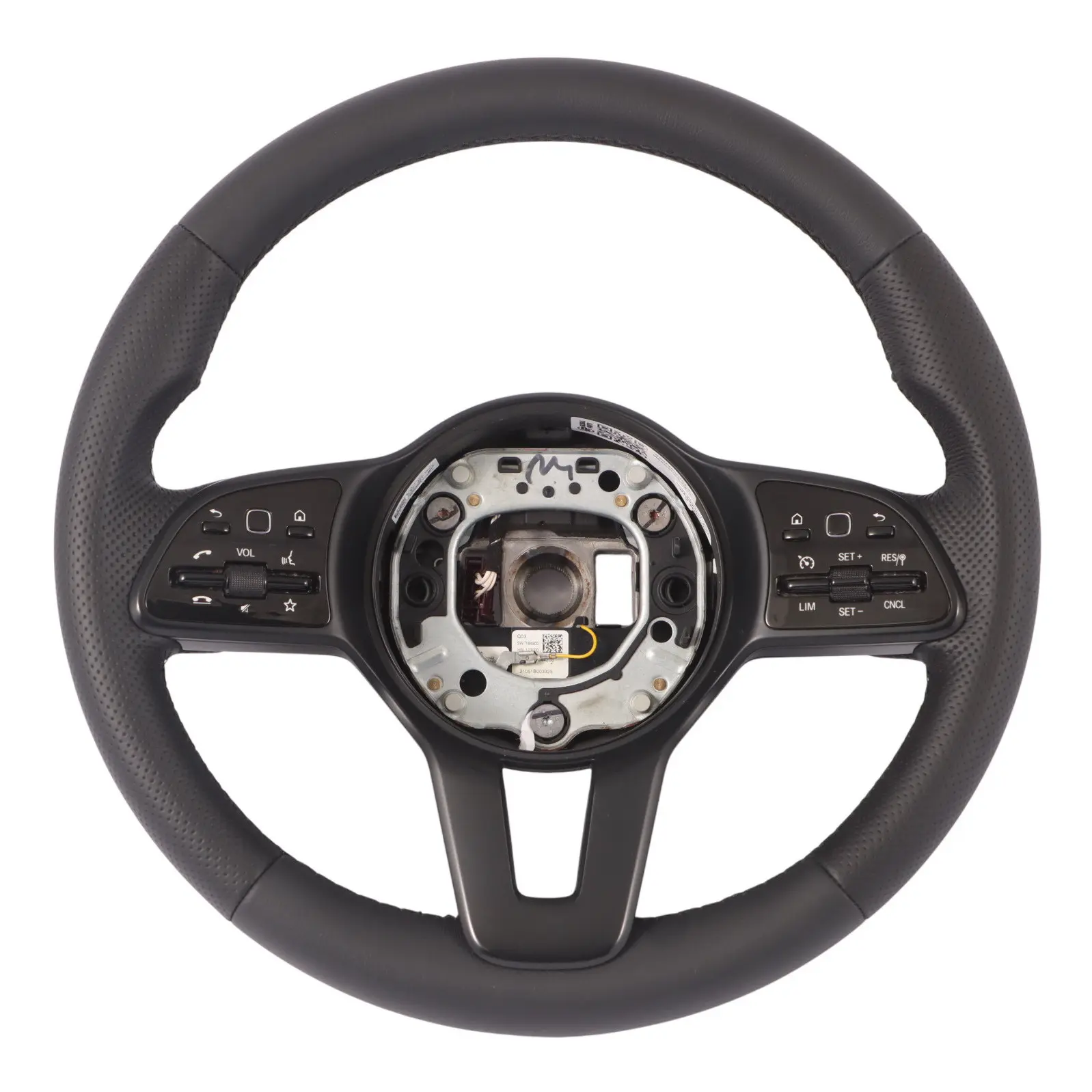 Volante Mercedes W907 W910 NUOVO in Pelle Nera Cambio al Volante A9074600802