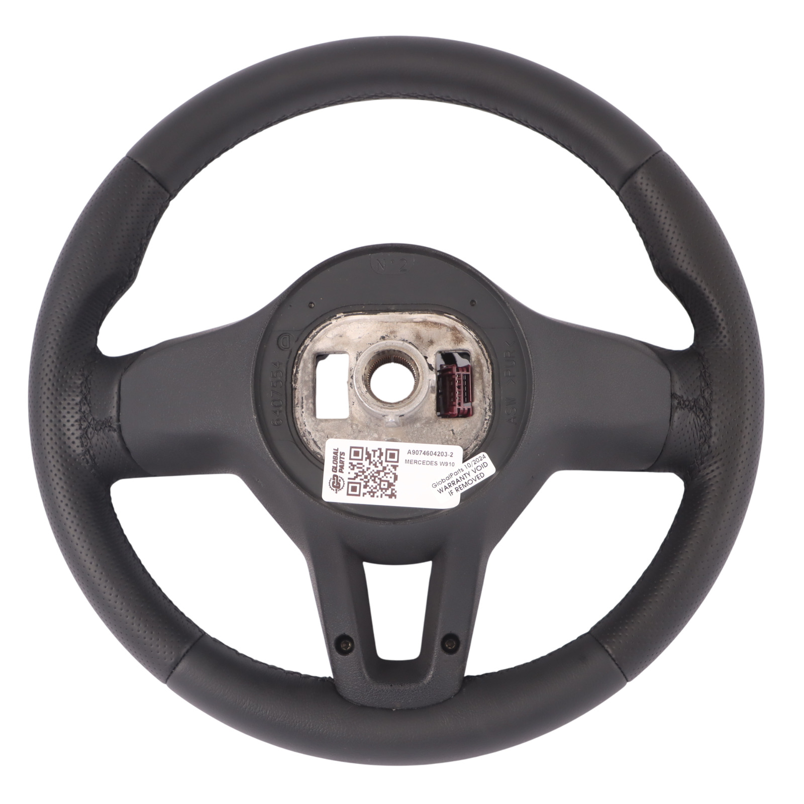 Steering Wheel Mercedes W907 W910 NEW Black Leather