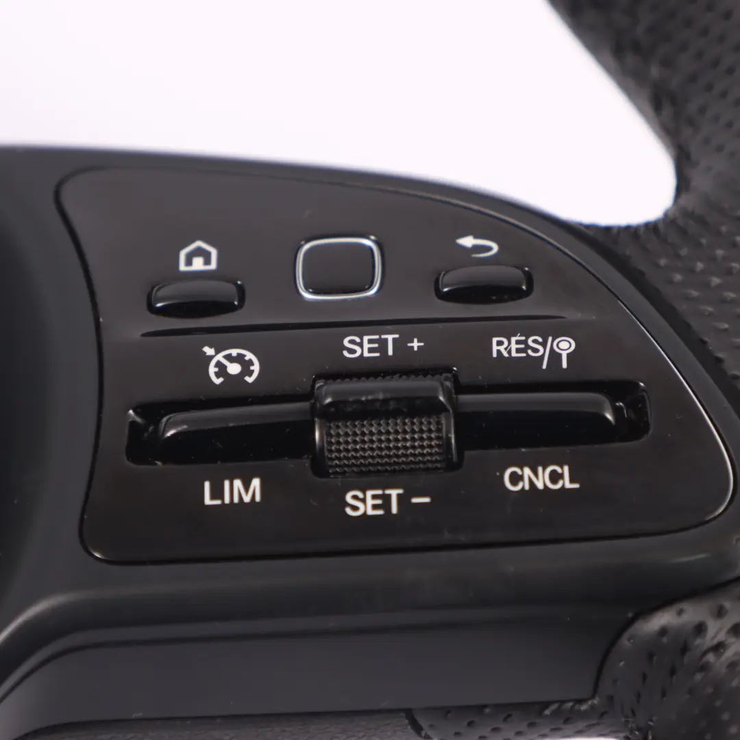 W907 W910 NUEVO Cuero Negro Multifunción para Volante Mercedes con número de pieza A9074604203 Volante Mercedes W907 W910 NUEVO Cuero Negro Multifunción - SKU A9074604203-2 - Número de pieza A9074604203