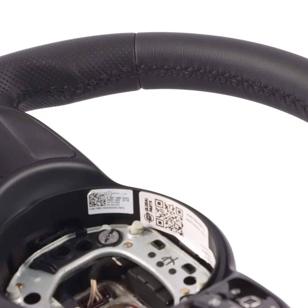 Volante Mercedes W907 W910 NUOVO in Pelle Nera Multifunzione - SKU A9074604203-2 - Numero di parte A9074604203