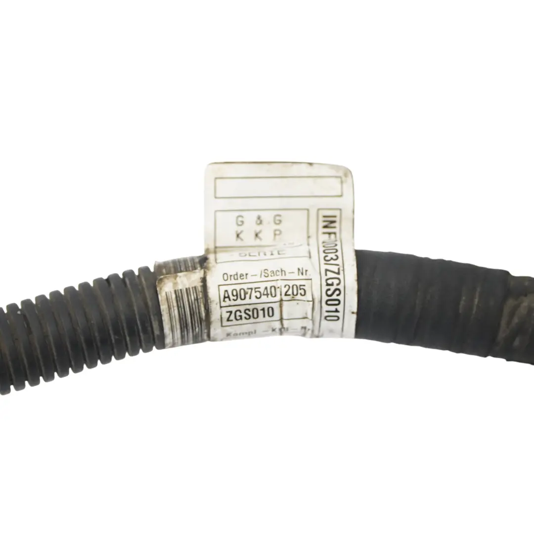 W907 Starter Wiring Battery Alternator Cable Harness Loom to Mercedes with Part number A9075401205 Mercedes W907 Starter Wiring Battery Alternator Cable Harness Loom - SKU A9075401205 - Part number A9075401205