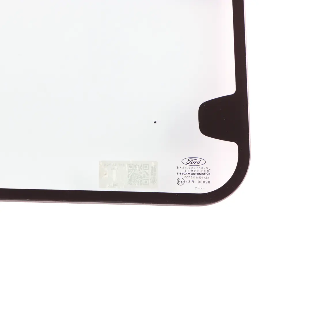 Ford Tourneo Custom TTF Rear Right O/S Pop-Up Window Glass AS2 - SKU BK21-B29750-G - Part number BK21-B29750-G