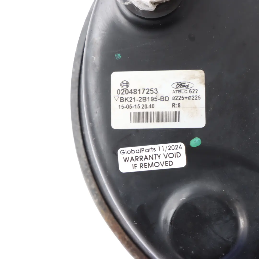 TTF Brake Servo Master Cylinder Vacuum Booster to Ford Transit Custom with Part number BK212B195BD Ford Transit Custom TTF Brake Servo Master Cylinder Vacuum Booster - SKU BK212B195BD - Part number BK212B195BD