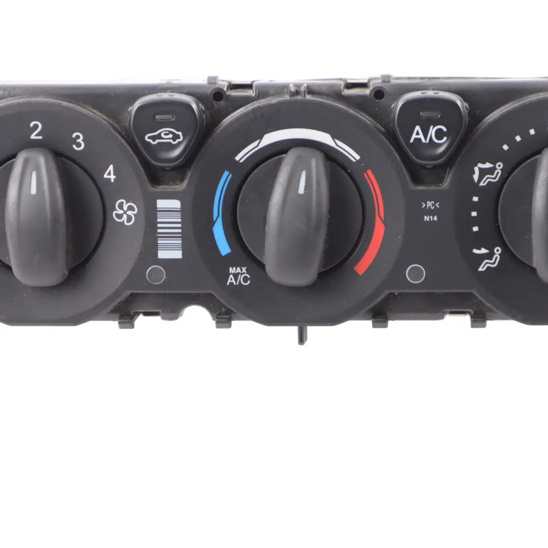 TTF Heater Climate Control Panel Air Con Switch to Ford Transit Custom with Part number BK2T19980DG Ford Transit Custom TTF Heater Climate Control Panel Air Con Switch - SKU BK2T19980DG - Part number BK2T19980DG