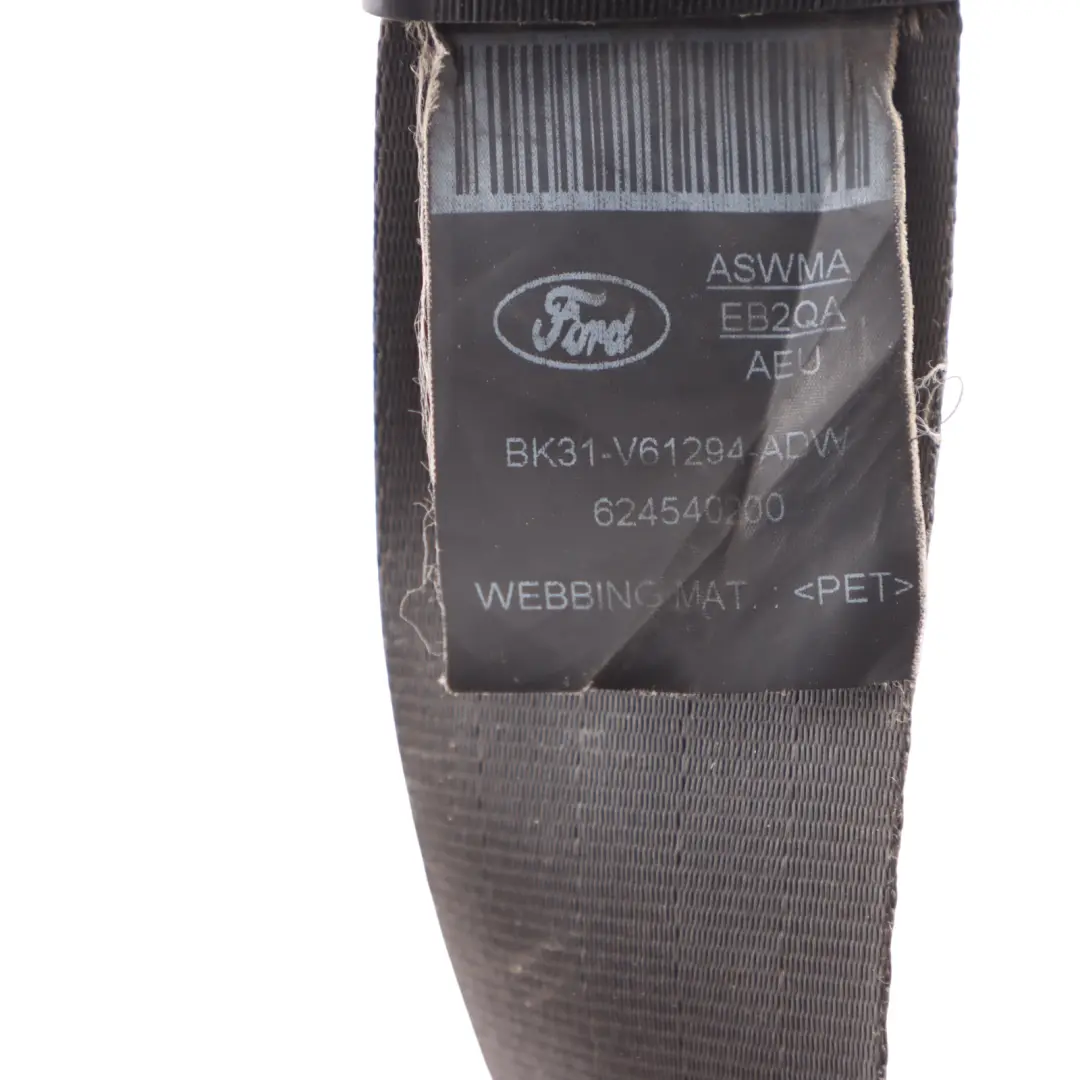 Mk8 Seat Belt Front Driver's Seat Seatbelt BK31-V61294-ADW to Ford Transit with Part number BK31V61294AD Ford Transit Mk8 Seat Belt Front Driver's Seat Seatbelt BK31-V61294-ADW - SKU BK31V61294AD - Part number BK31V61294AD