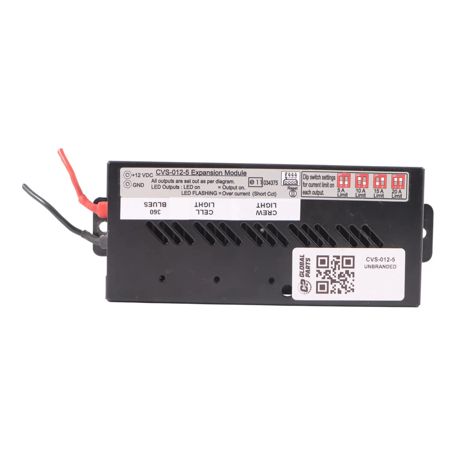 CVS-012-5 Módulo de Expansión Unidad Eléctrica Módulo de Control de Luces