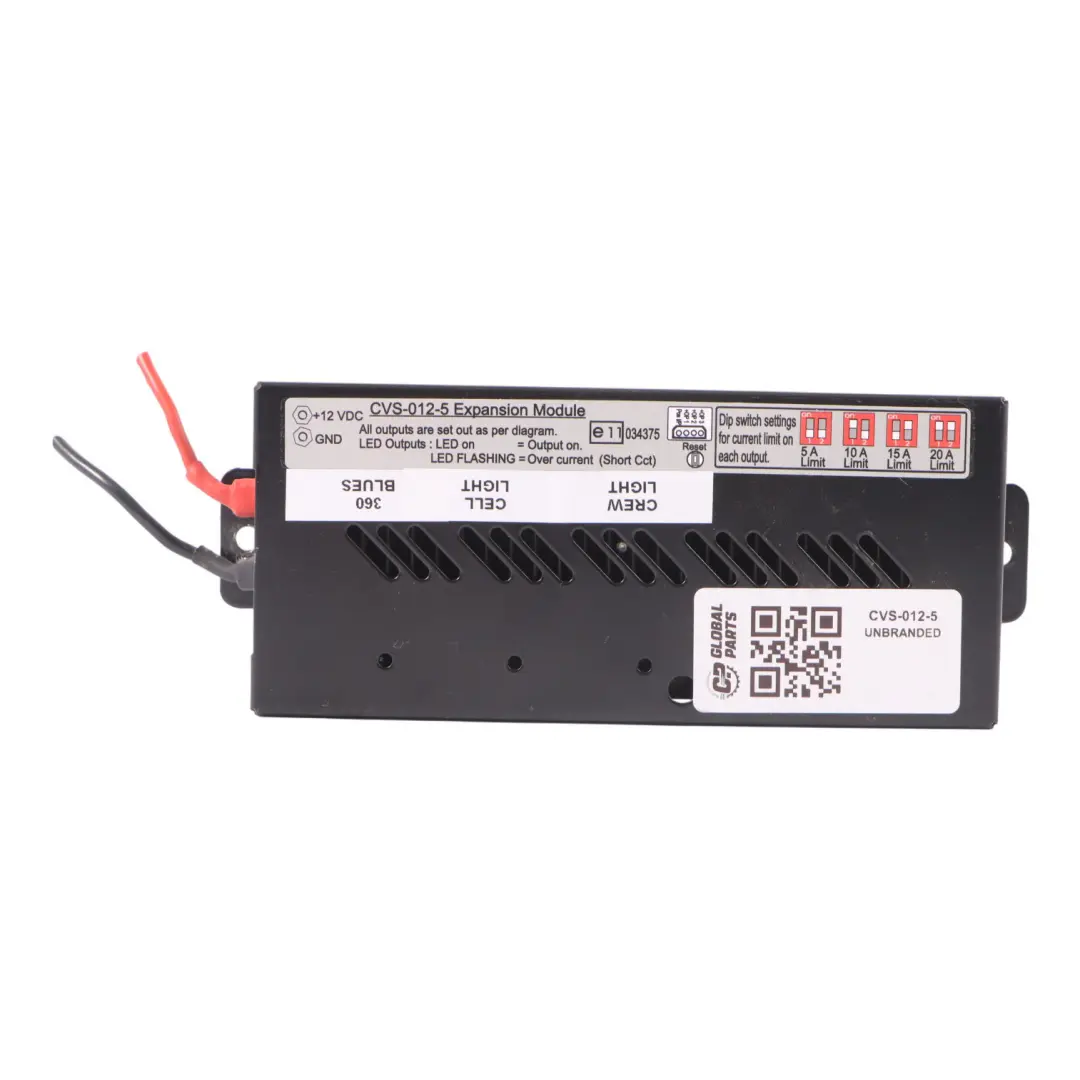 Modulo di espansione Unità elettrica Modulo di controllo luci per con numero di parte CVS-012-5 Modulo di espansione Unità elettrica Modulo di controllo luci - SKU CVS-012-5 - Numero di parte CVS-012-5