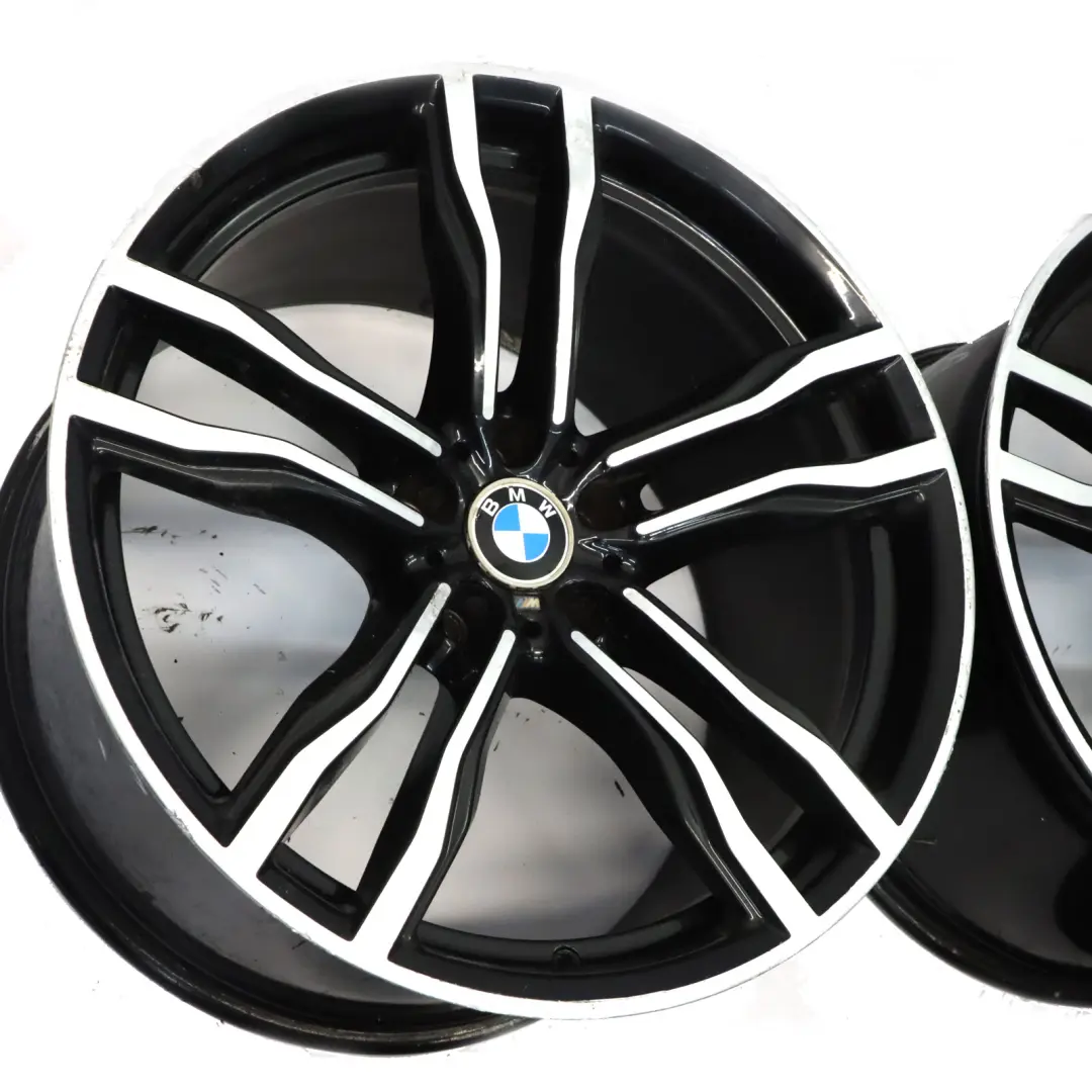 BMW X5 E70 Jantes Alu 21" Star Spoke Avant 10J Arrière 11.5J - SKU E70-SET-VIA - Numéro de pièce E70-SET