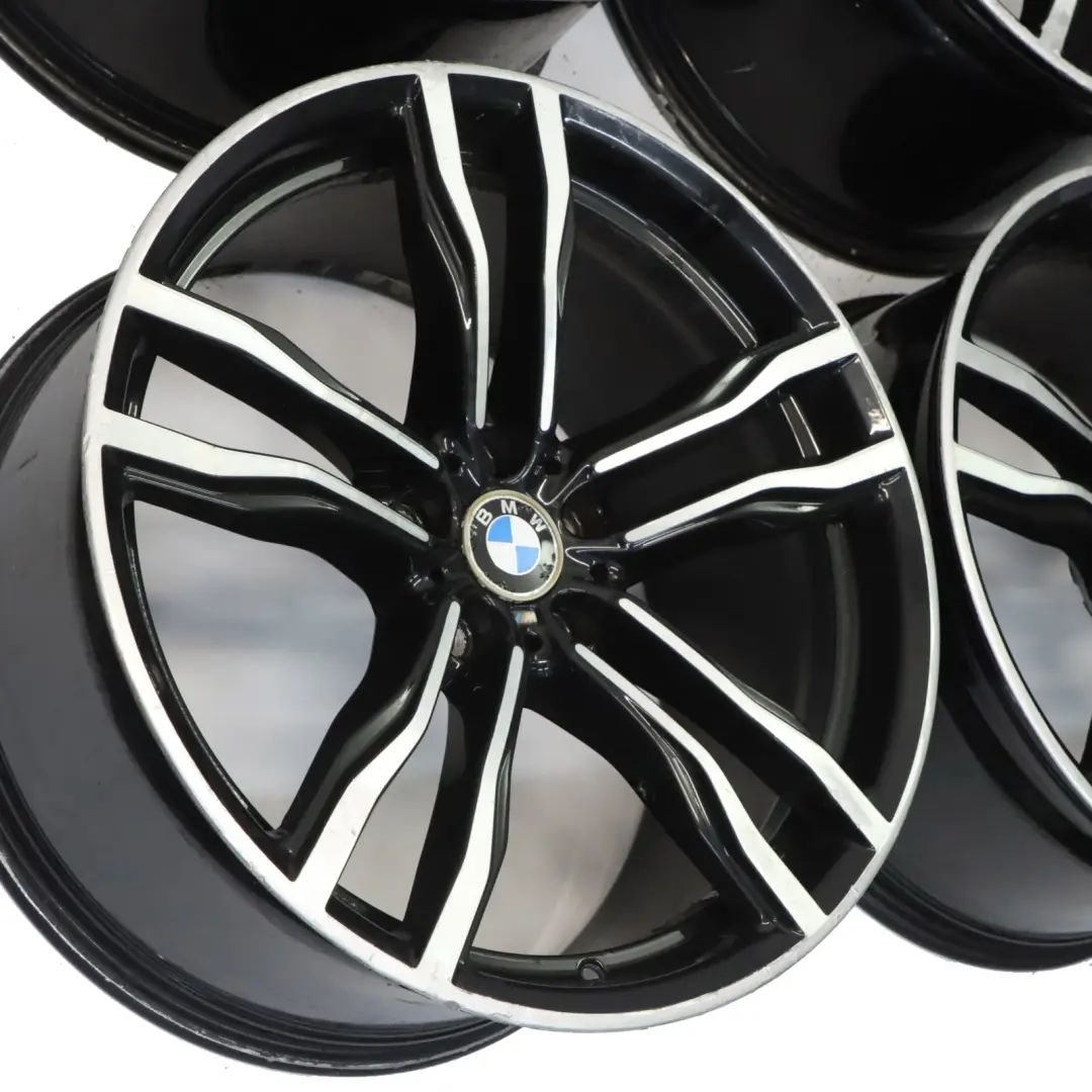 BMW X5 E70 Jantes Alu 21" Star Spoke Avant 10J Arrière 11.5J - SKU E70-SET-VIA - Numéro de pièce E70-SET