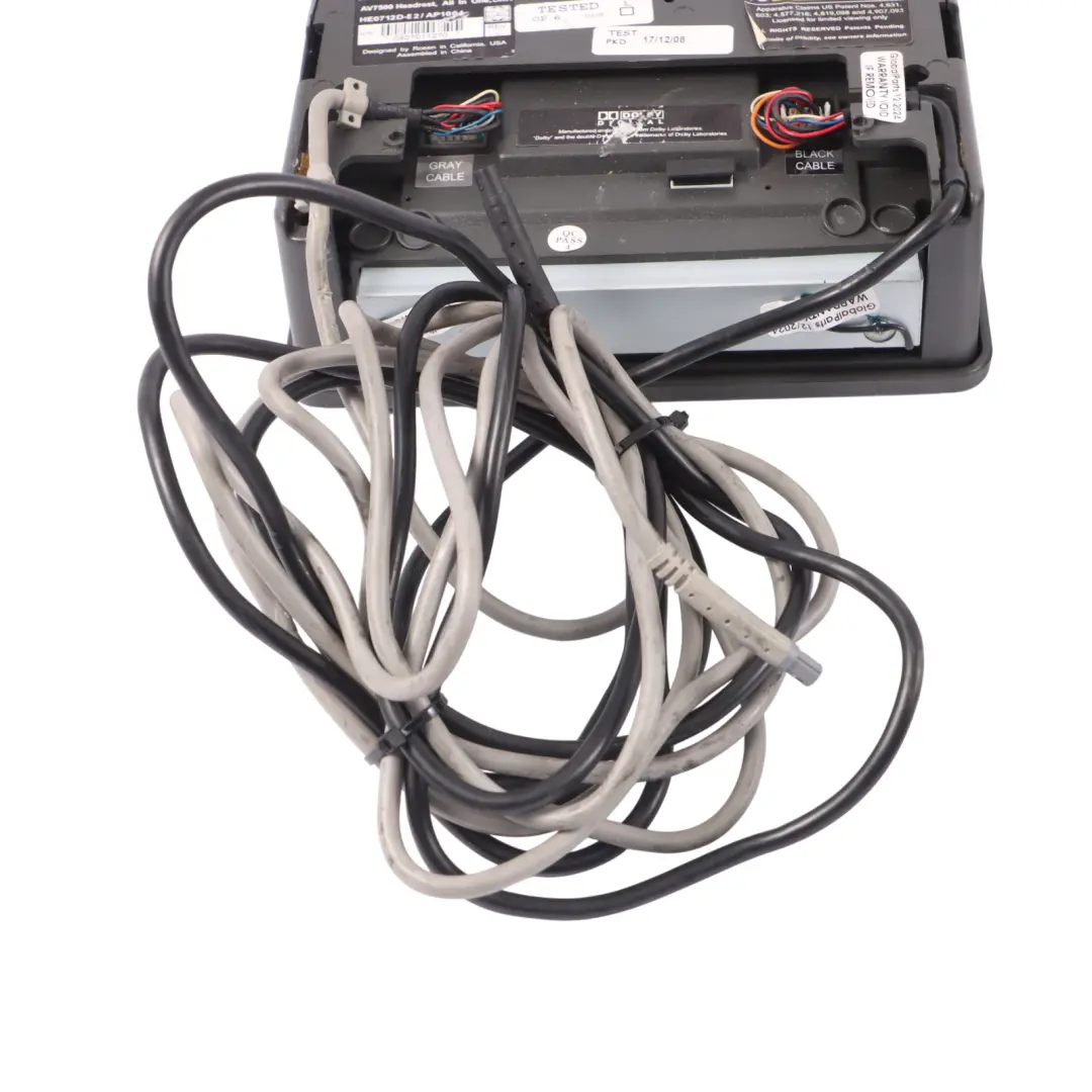 Rosen AV7500 Lecteur DVD avec écran d'appui-tête Set Dolby Digital BMW X6 E71 pour à propos du numéro de pièce E71-DISPLAY-SEAT-SET Rosen AV7500 Lecteur DVD avec écran d'appui-tête Set Dolby Digital BMW X6 E71 - SKU E71-DISPLAY-SEAT-SET - Numéro de pièce E71-DISPLAY-SEAT-SET