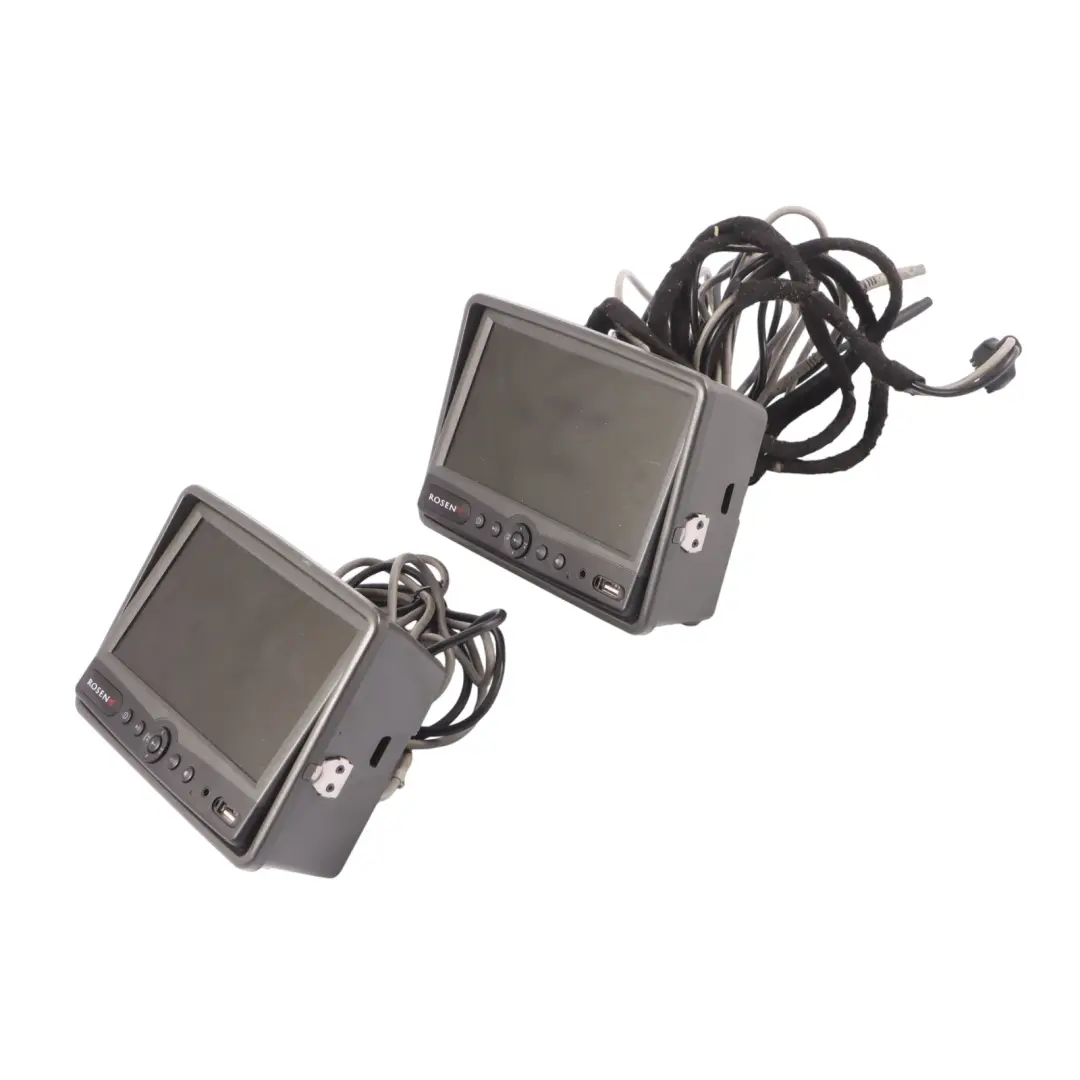  Rosen AV7500 Kopfstützen-Bildschirm DVD-Player Dolby Digital BMW X6 E71 - SKU E71-DISPLAY-SEAT-SET - Teilenummer E71-DISPLAY-SEAT-SET