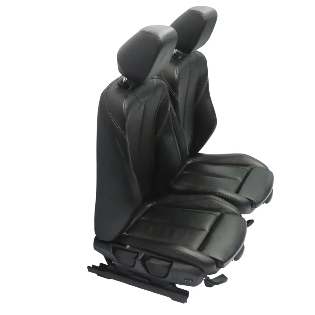  Asientos Delanteros BMW F30 F31 Izquierda Derecha Calefactables Dakota Black Set - SKU F31-FRONT-SEAT-DAKOTA-BLACK-EXCLUSIVE - Número de pieza F31-FRONT-SEAT-DAKOTA-BLACK